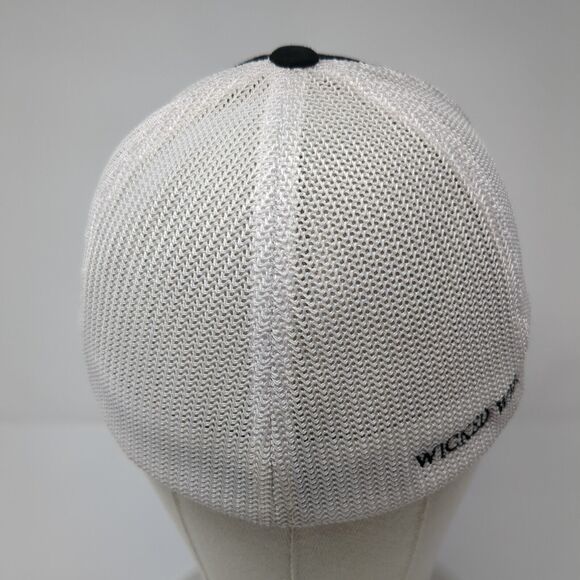 Wicked Weed Brewing Fitted Mesh Back Trucker Hat Black One Size Yupoong - Picture 5 of 8